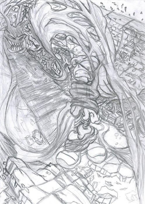 Perfect Chaos Vs Supersonic(sketch)