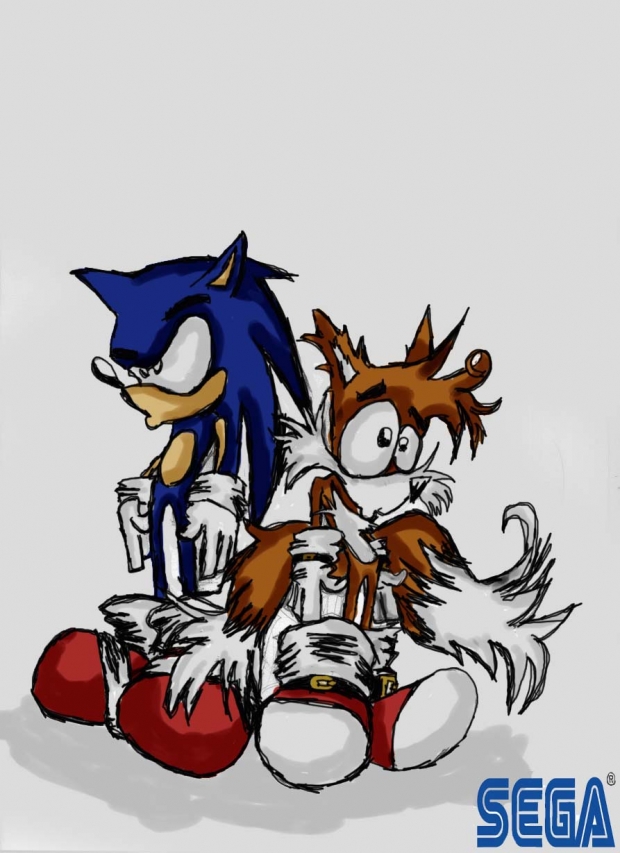 Sonic and Tails Shirt design