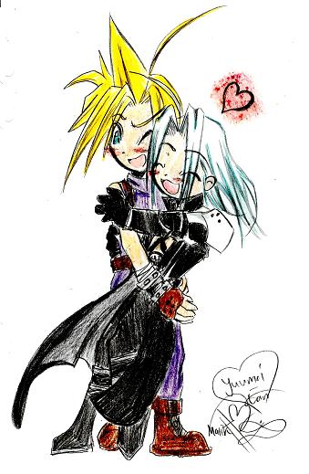 Cloud X Sephiroth