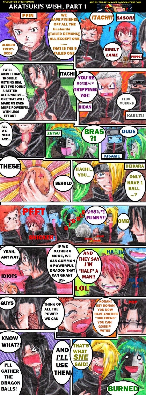 AN AKATSUKI'S WISH: PART 1