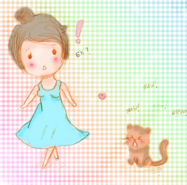 My cat will whine and whine and whine