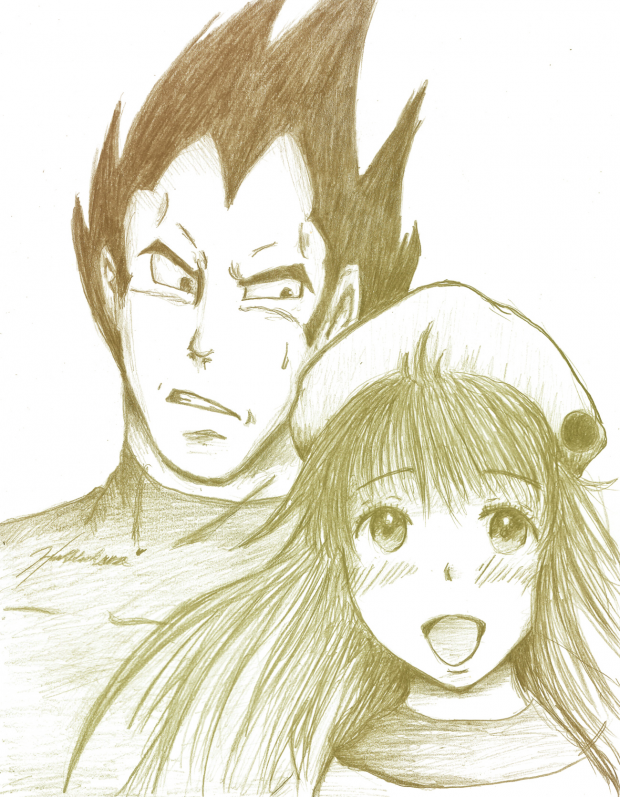 Vegeta and Kobato