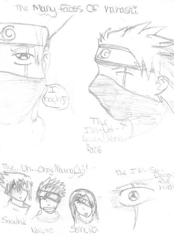 Many Faces Of Kakashi