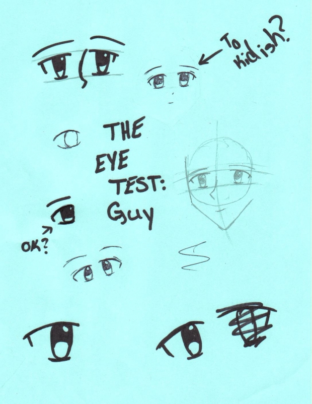 Eye Test: Guy Eyes