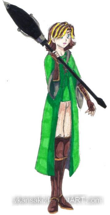 Quidditch Costume Sketch