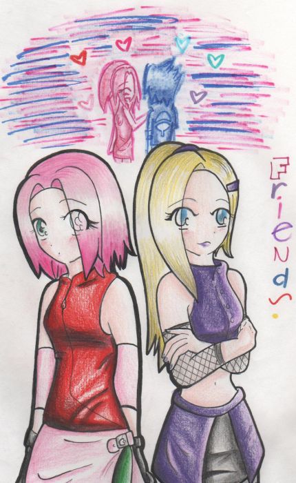 Friends: Sakura And Ino