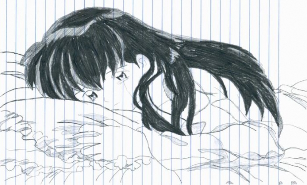 Crying Kagome
