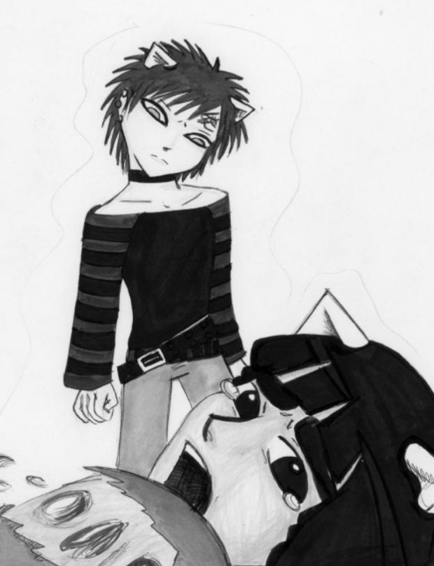 Gaara Vs Lee Elfin Lied (WARNING: Gore)