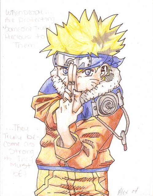 Naruto (colored)