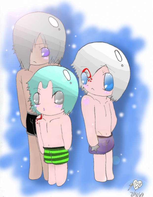 The Silver Swimsuits XD