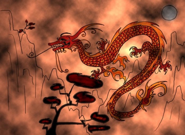 Chinese Dragon(color)