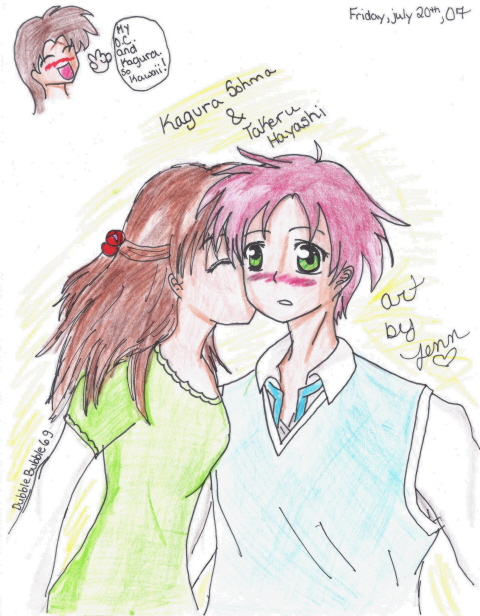 Takeru Hayashi And Kagura Sohma!