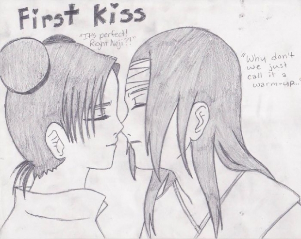 Neji And Tenten First Kiss