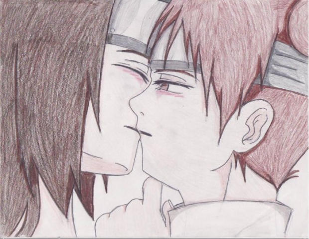 Neji Kiss Tenten