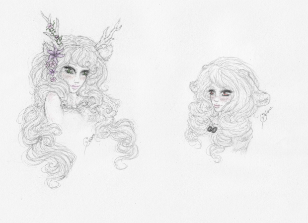 Gaia Freebies: Lotus and Dahlia