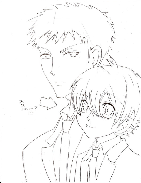 Mori And Honey Senpai Sketch