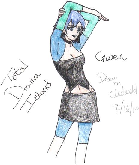 Gwen from Total Drama Island