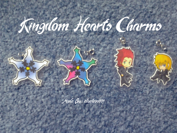 Kingdom Hearts Charms
