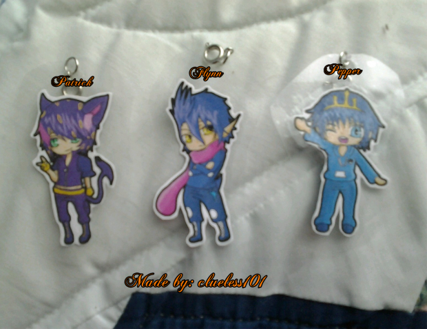 Gijinka Charms