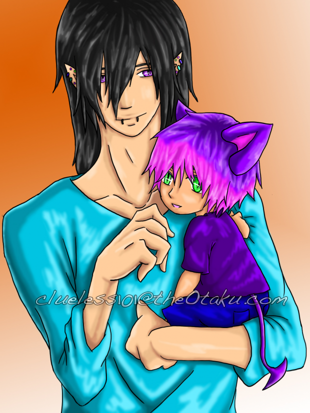 Delin and Baby Patrick!