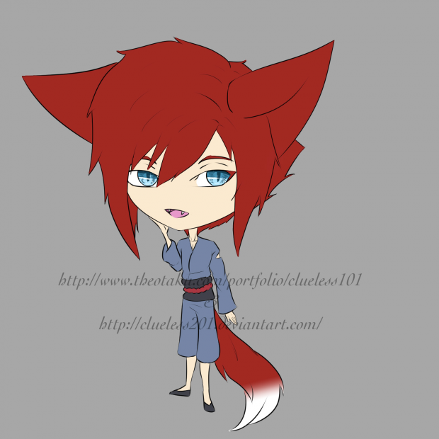 Odell Flat Color Chibi