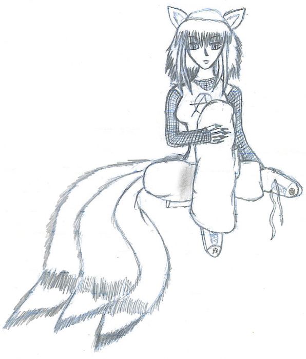 Tsuki's First Appearance.