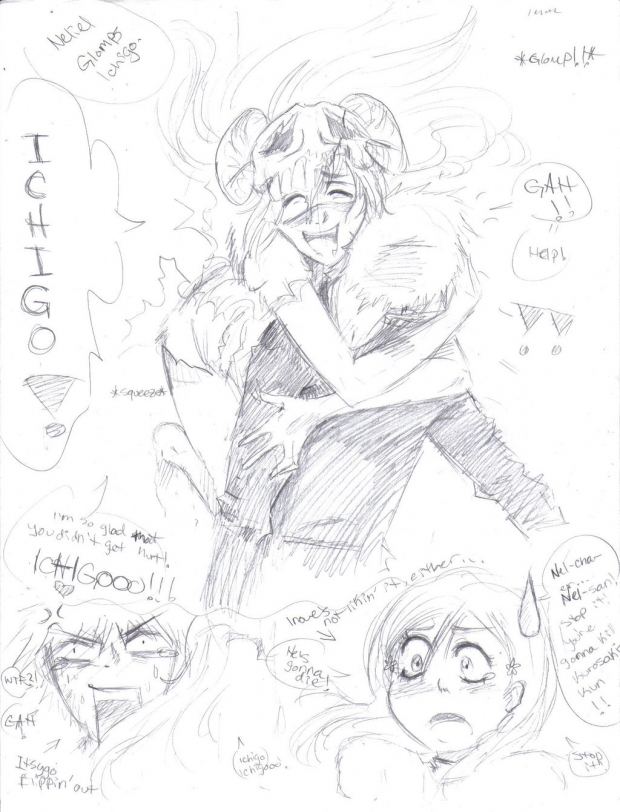 Neliel Glomps Ichigo
