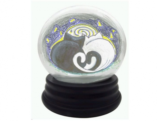 Kitty Snow Globe ^^