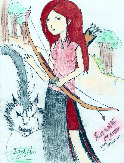 AnimeEmoKitty Prize No.1:Kurenai Matzu drawn in my style
