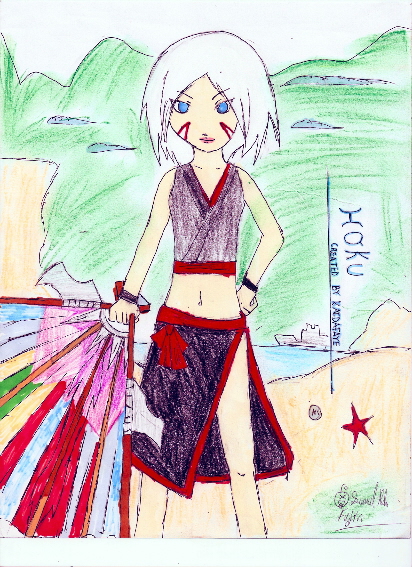 KaidaFaye's prize No.1:Hoku drawn in my style