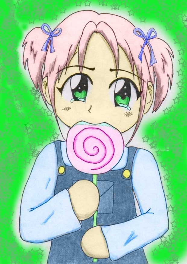 Lollypop Girl Colored
