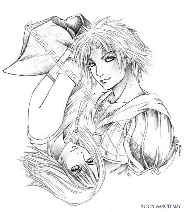 Tidus And Yuna Ffx