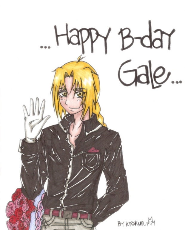 happy BELATED bday Gale!