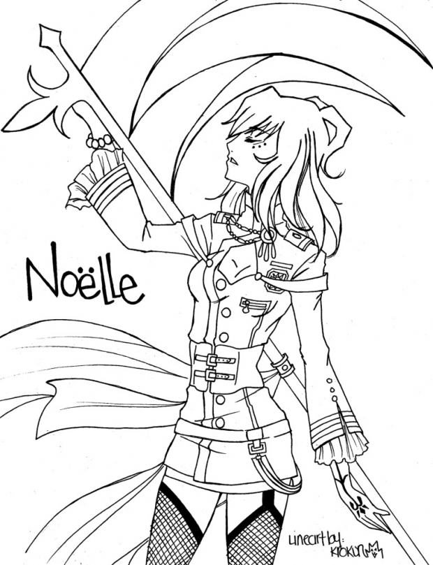 Noelle Lineart