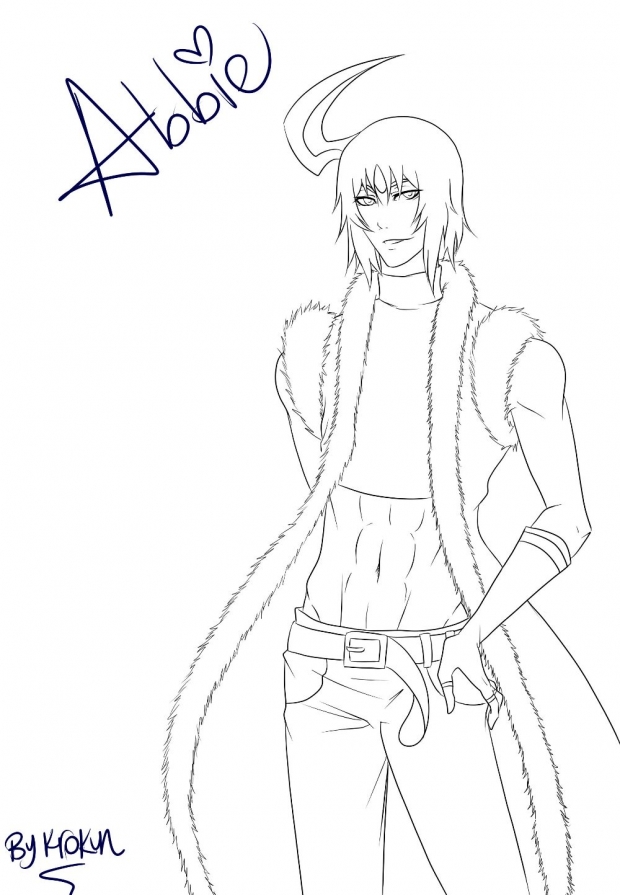 Abbie! ~<3 _ Lineart