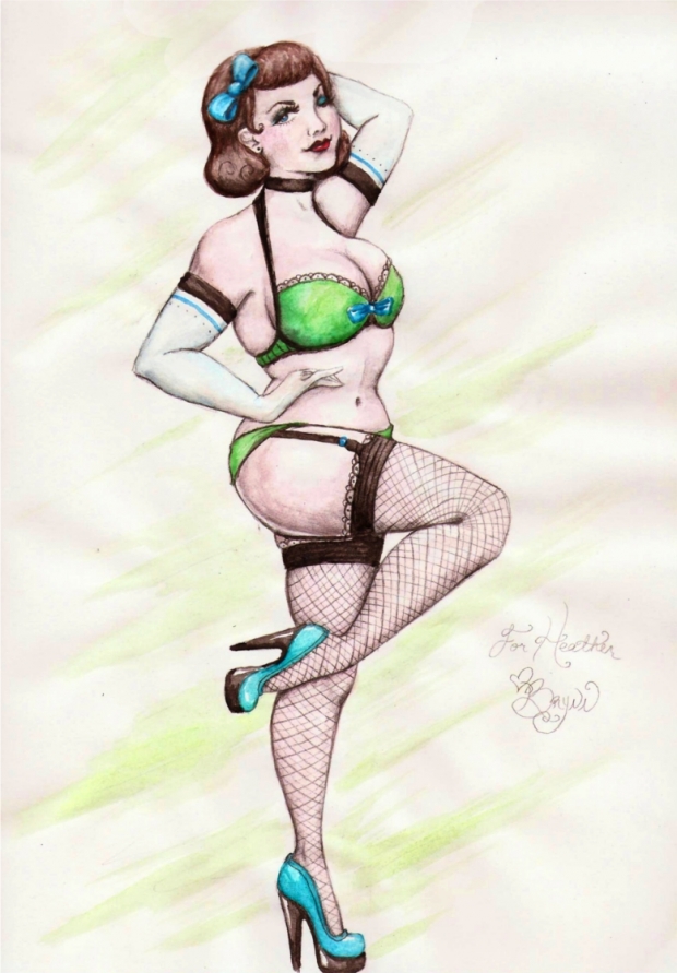 Heather's Pin Up