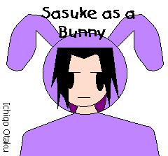 Sasuke As A Bunny (contest Entry)