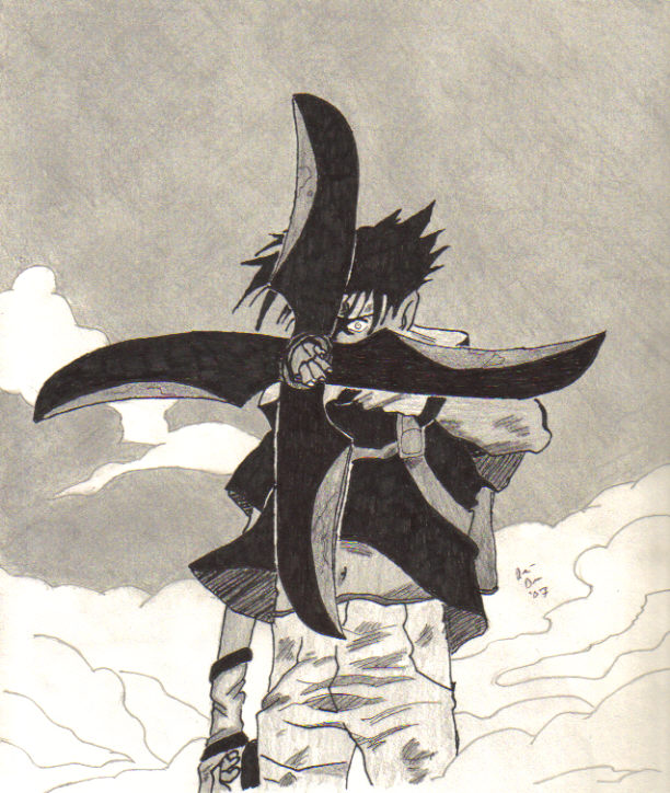 Sasuke..demon Wind Shuriken