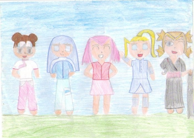 Naruto Shippuuden Chibi Girls