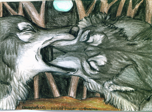 timberwolf and nenawolf aceo