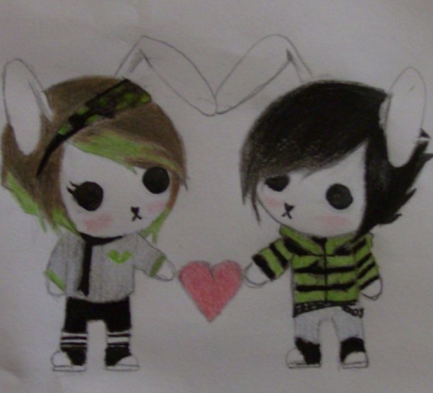 Cute Little Emo Bunnies!!