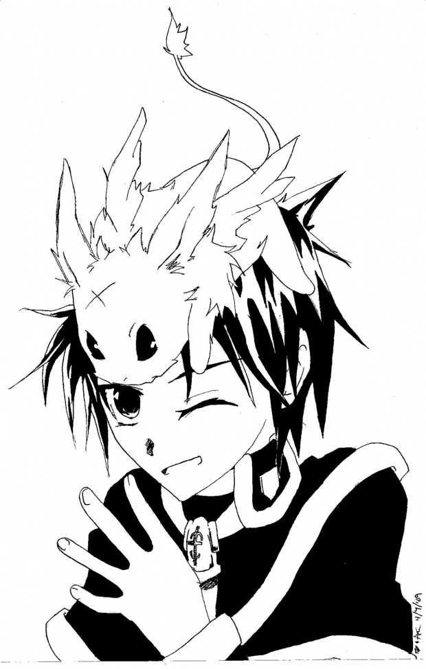 "Buru-Pya!" Teito and Mikage