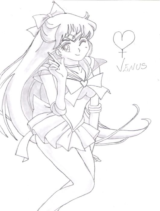 Sailor Venus Pose