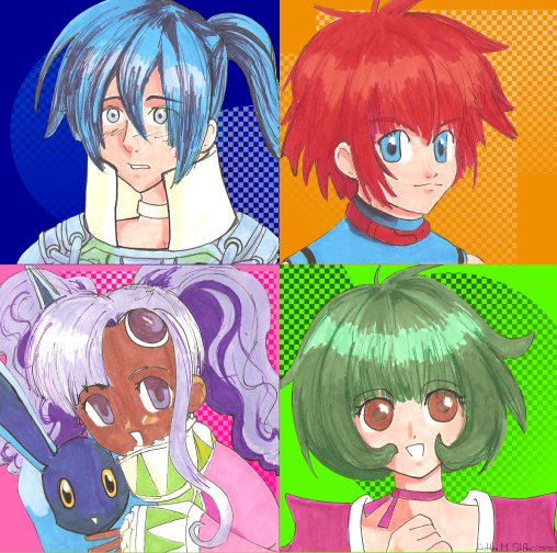 Tales Of Eternia 4x4 Square