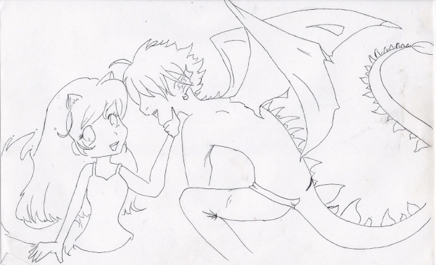 My Love For My Dragon Boyfriend (Silent-chan)