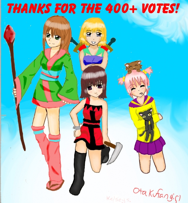 Thanks for the 400+ votes!