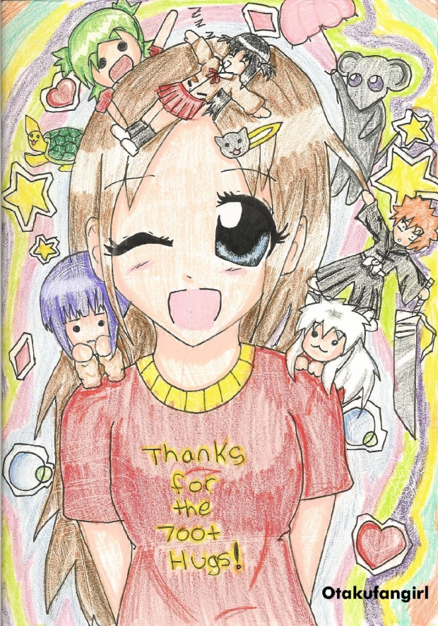 Thanks for the 700+ hugs!!