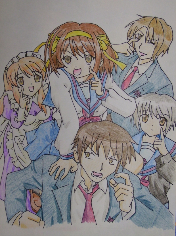 Haruhi and Co (colored)