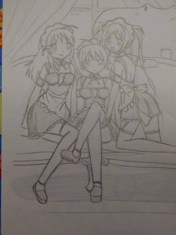 Izumi, Mitsuki and Anna