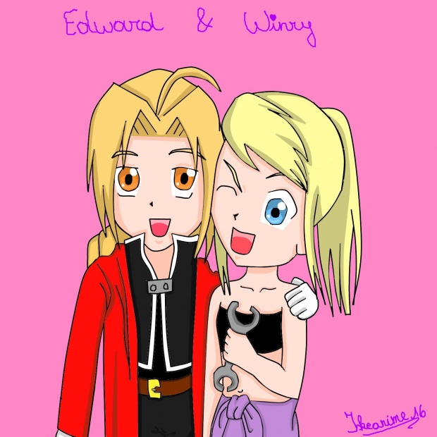 Edward and Winry redone